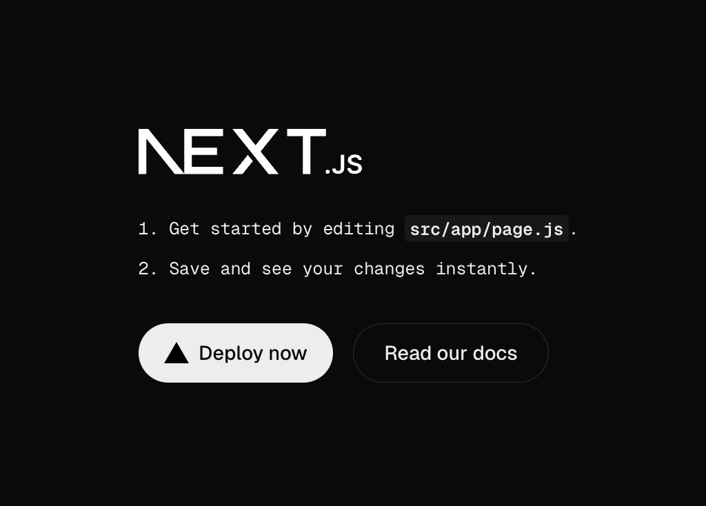 next js boiler plate site